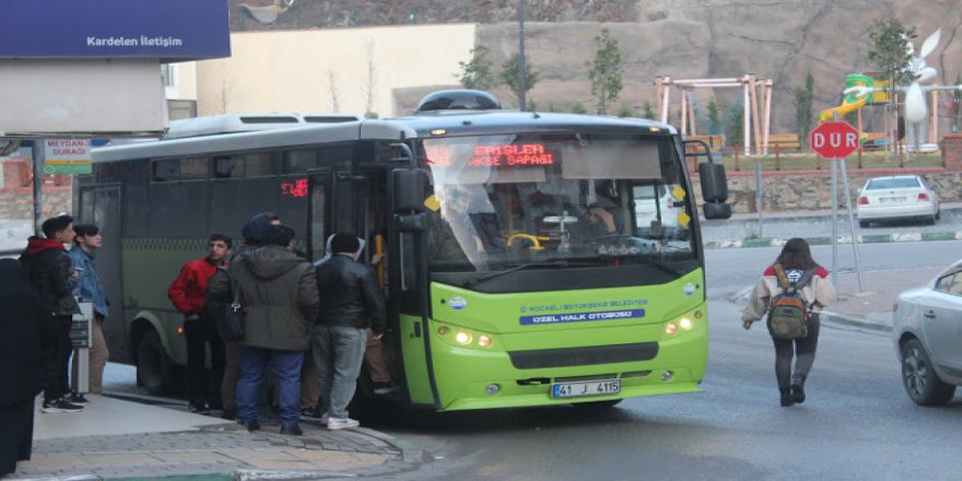 otobus hattini cimer e sikayet etti